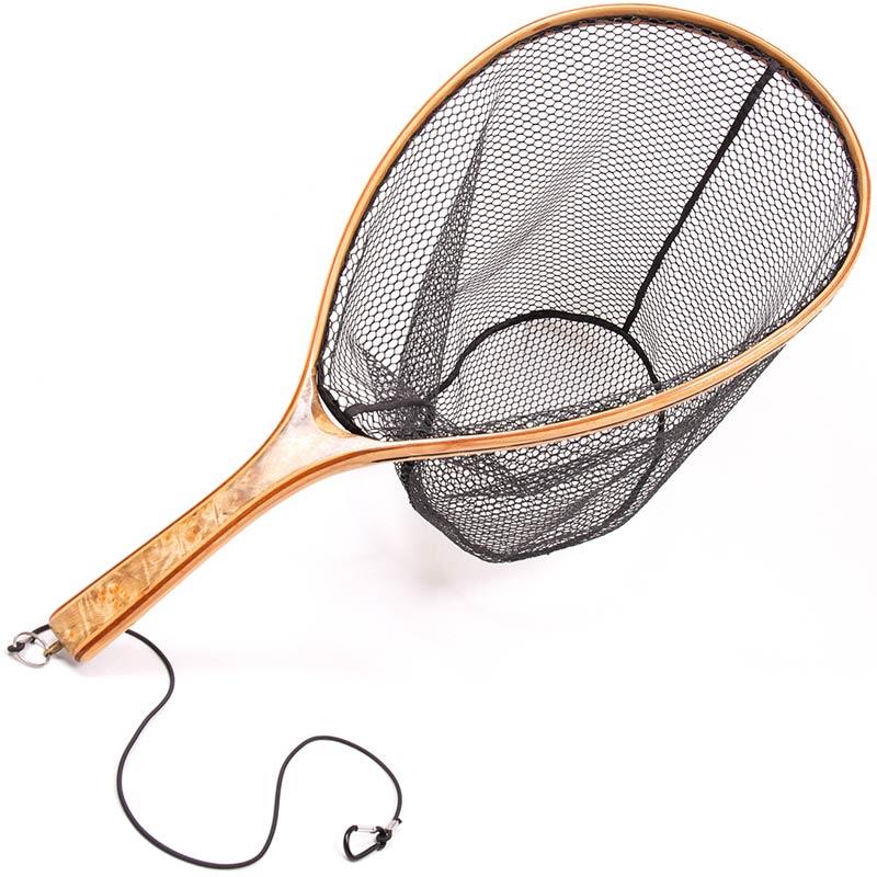 Épuisette Raquette Jmc Dlx Rubber Bois