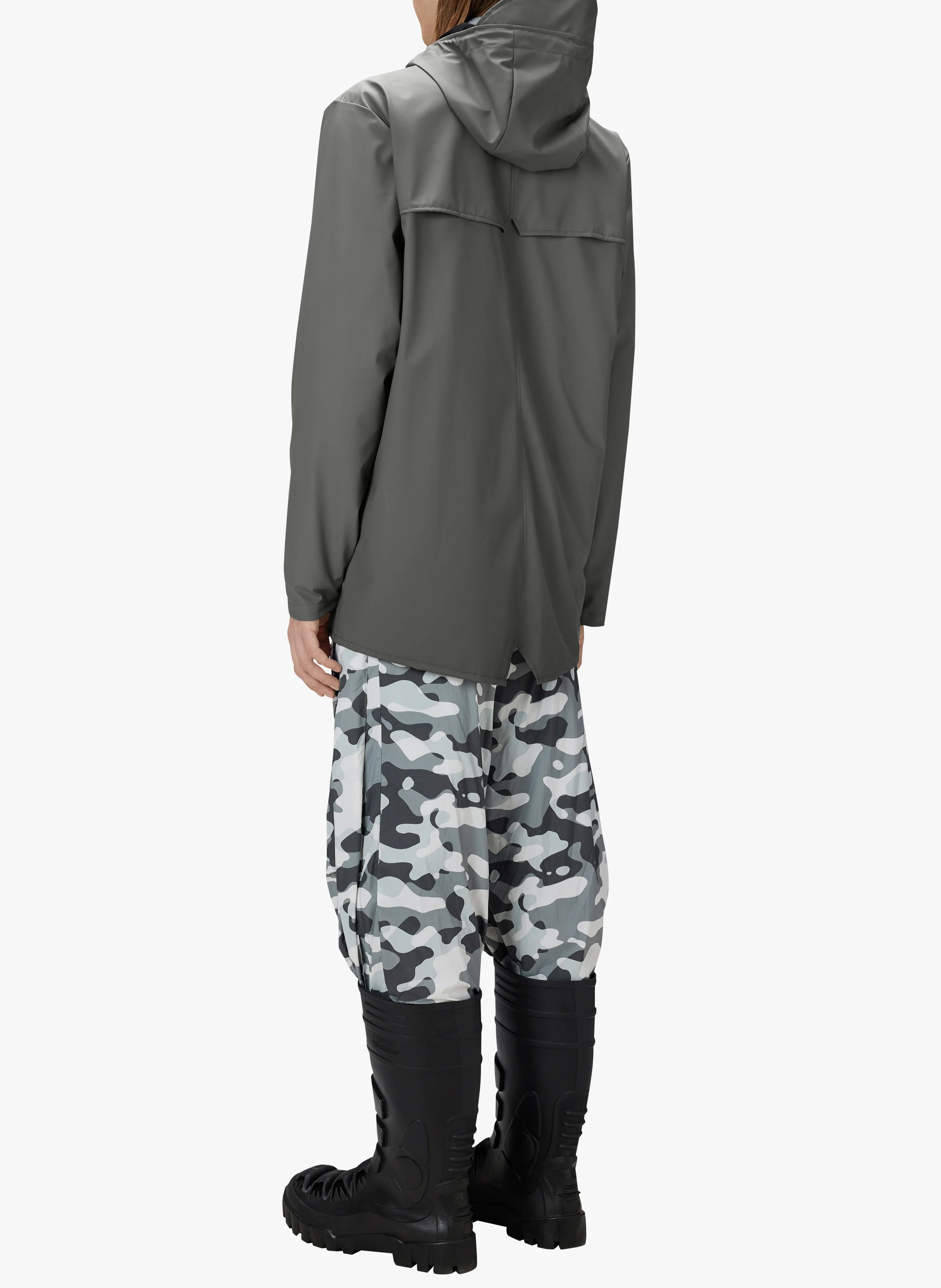 Coupe-vent imperméable à capuche | Multicolore