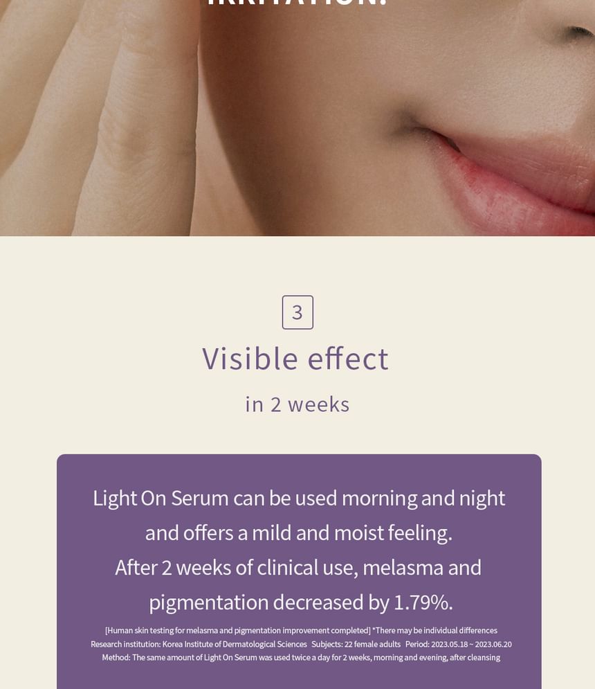 Beauty of Joseon - Light On Serum Centella + Vita C Mini