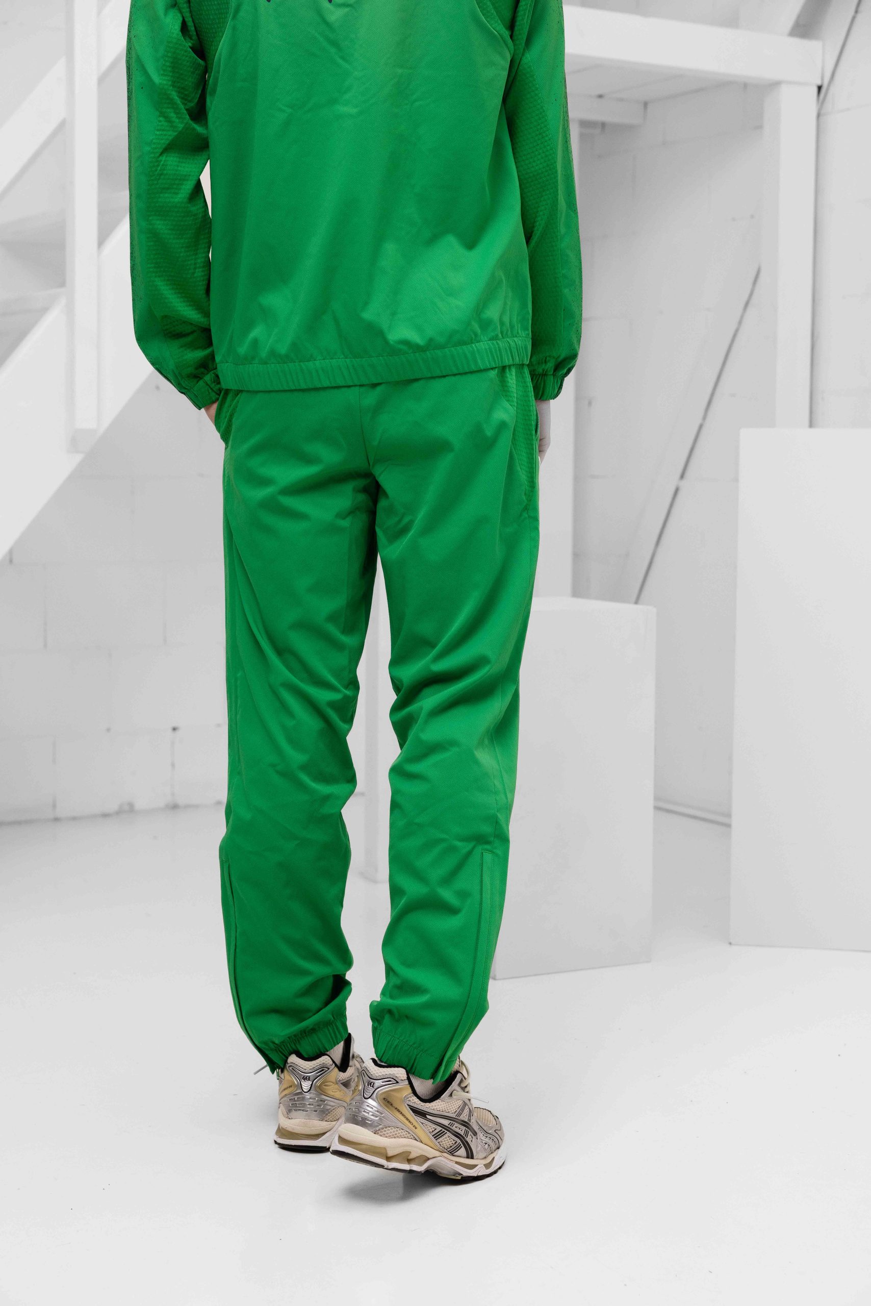 Lacoste Tennis x Daniil Medvedev Trainingspak Heren Groen/Donkerblauw