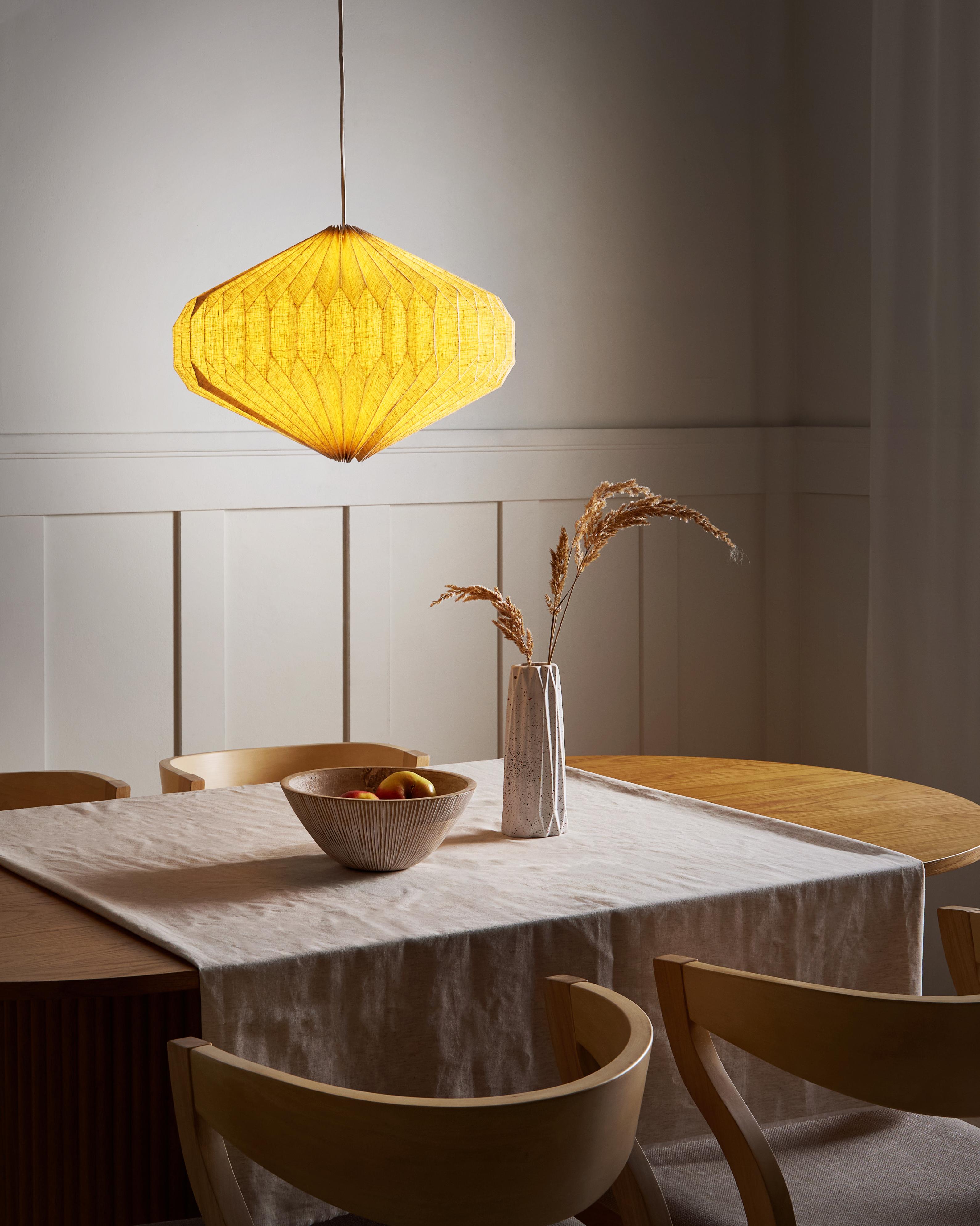 Hanglamp VISMAN Katoen Beige