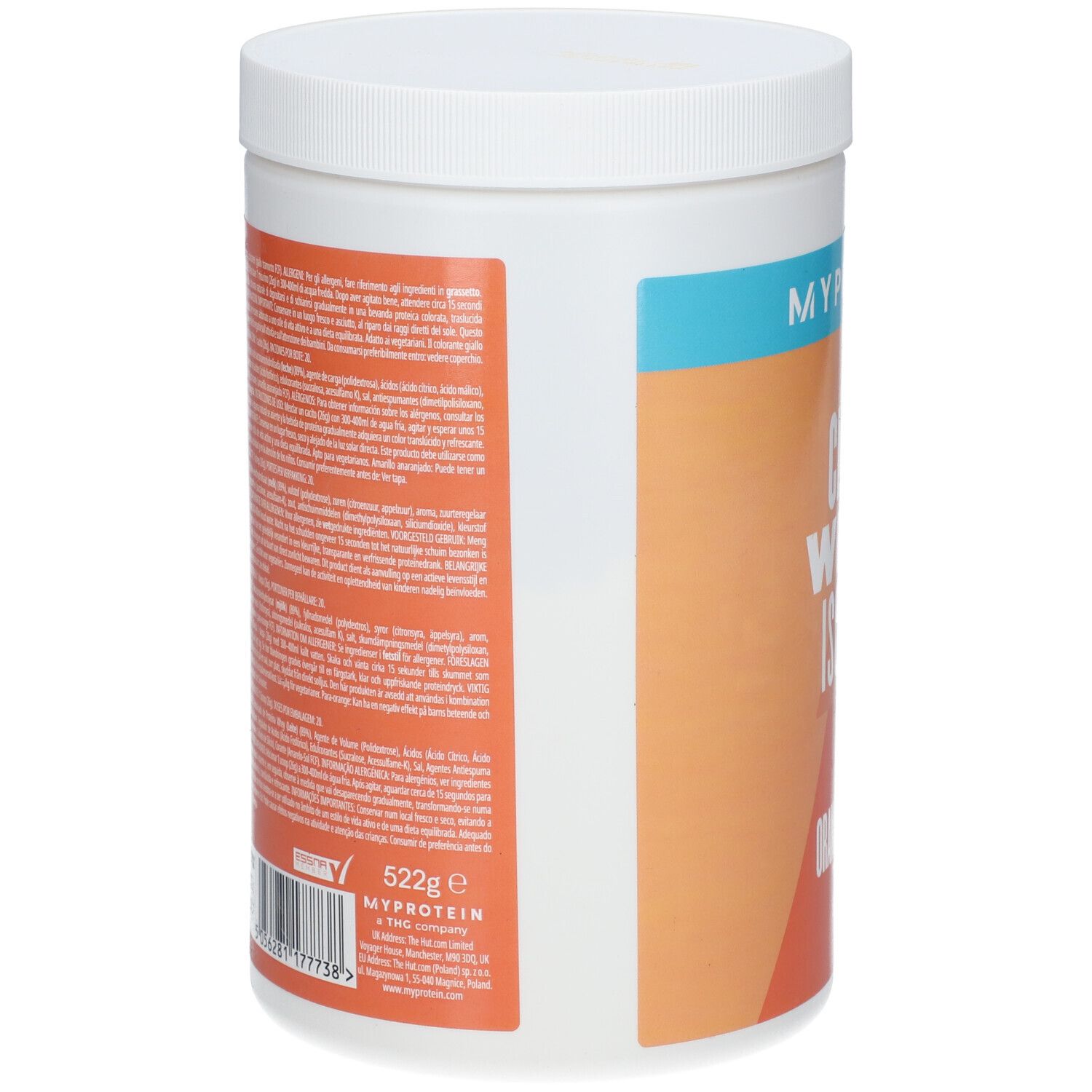 MyProtein Clear Whey Isolate Orange Mango