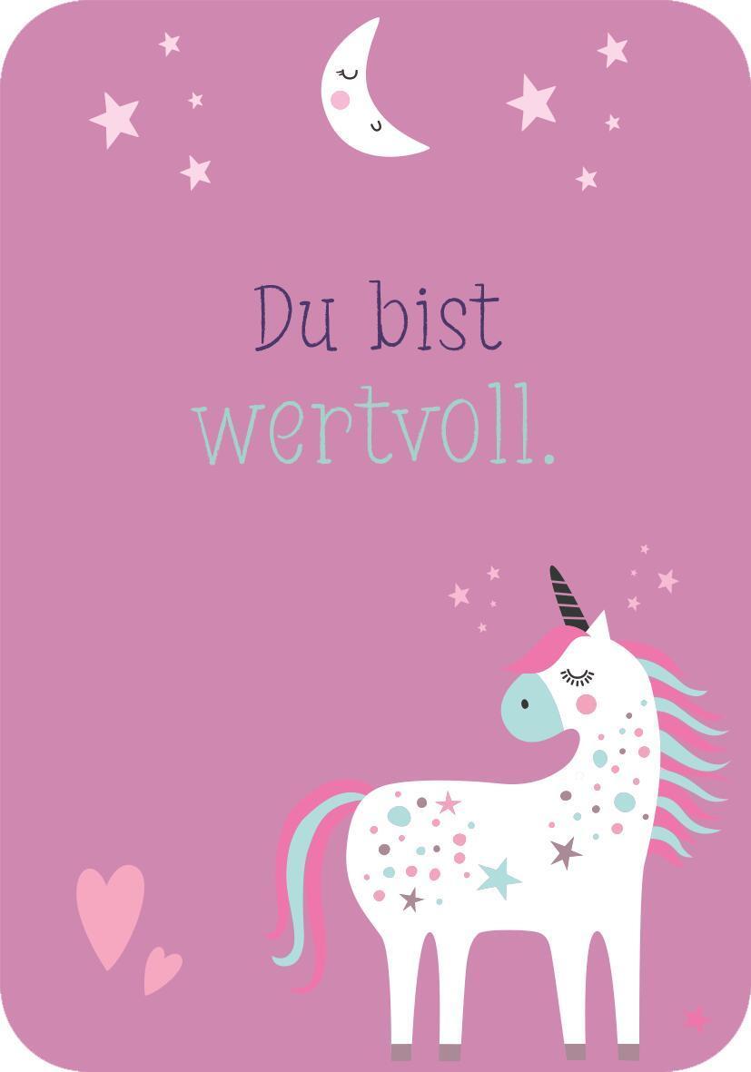 Mutmachkarten - Einhorn