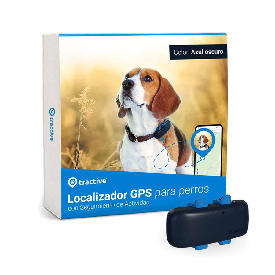 Rastreador GPS Tractive Blue para Cães