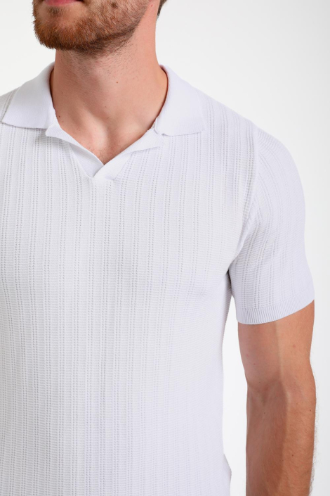 Gabbiano witte heren polo