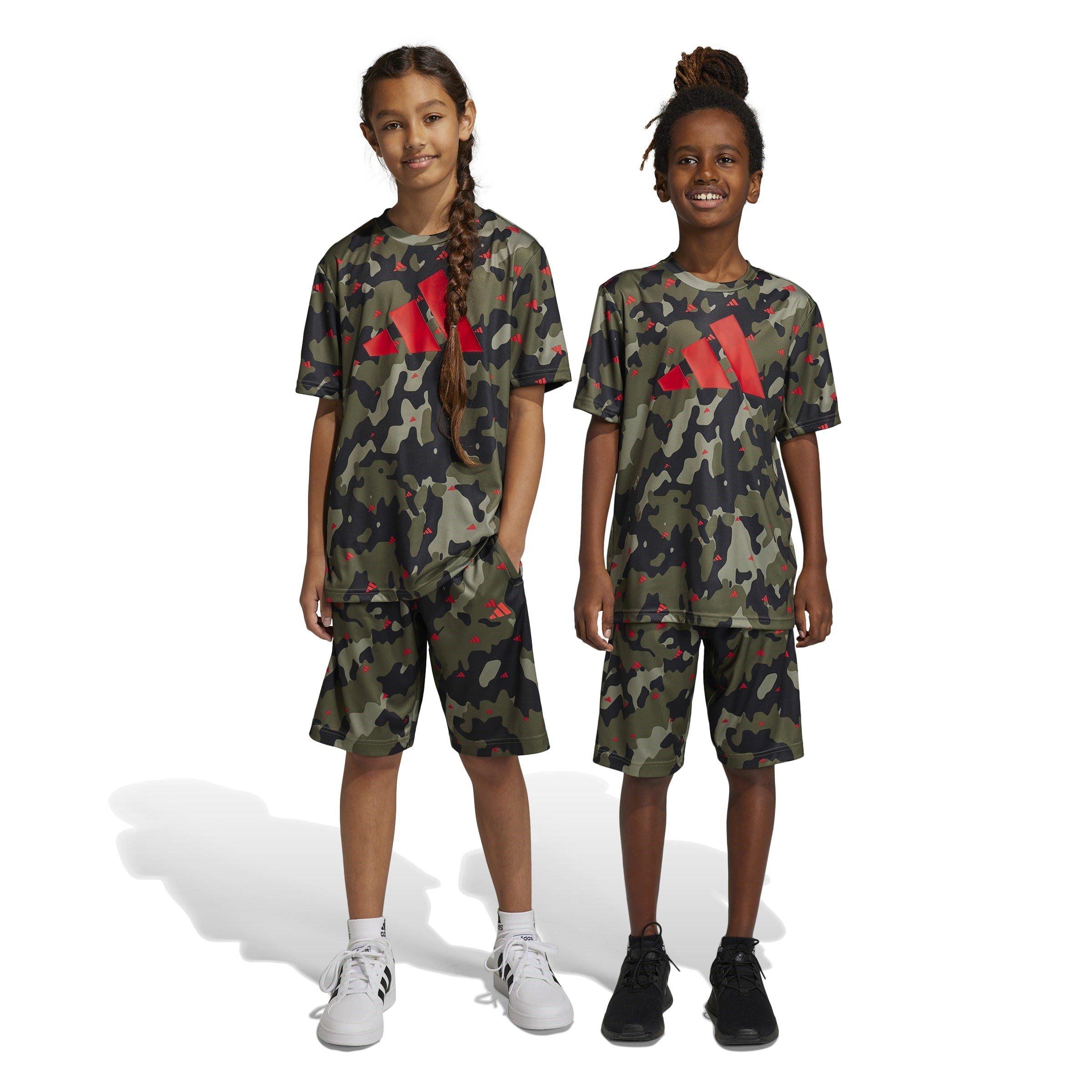 adidas Train Essentials Camouflage Shorts Juniors