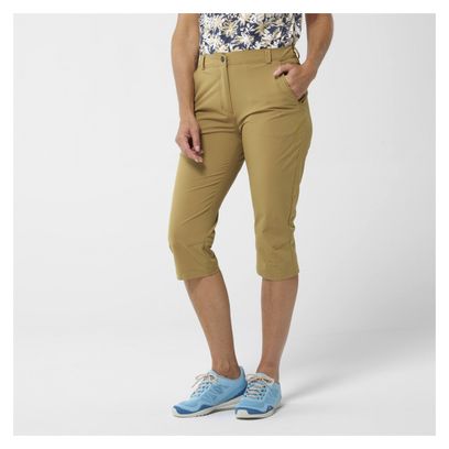 Pantalon 3/4 Lafuma Active Knee P Jaune Femme