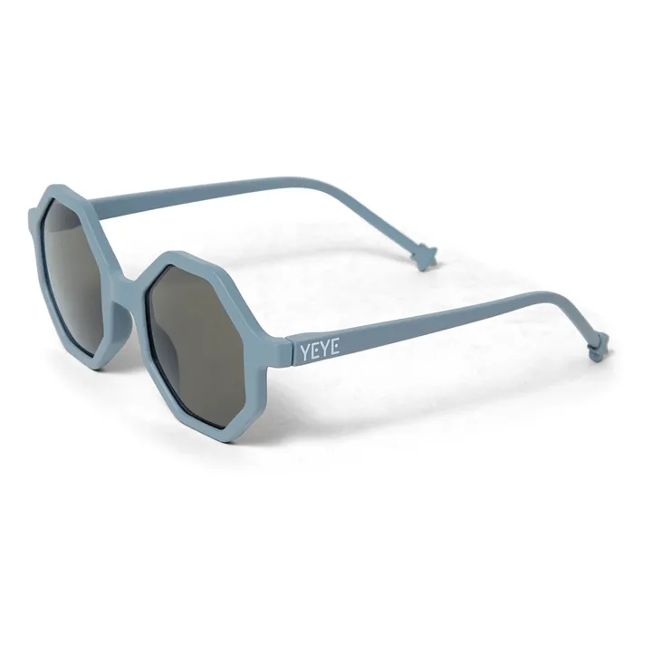 YEYE Lunettes de Soleil | Bleu gris