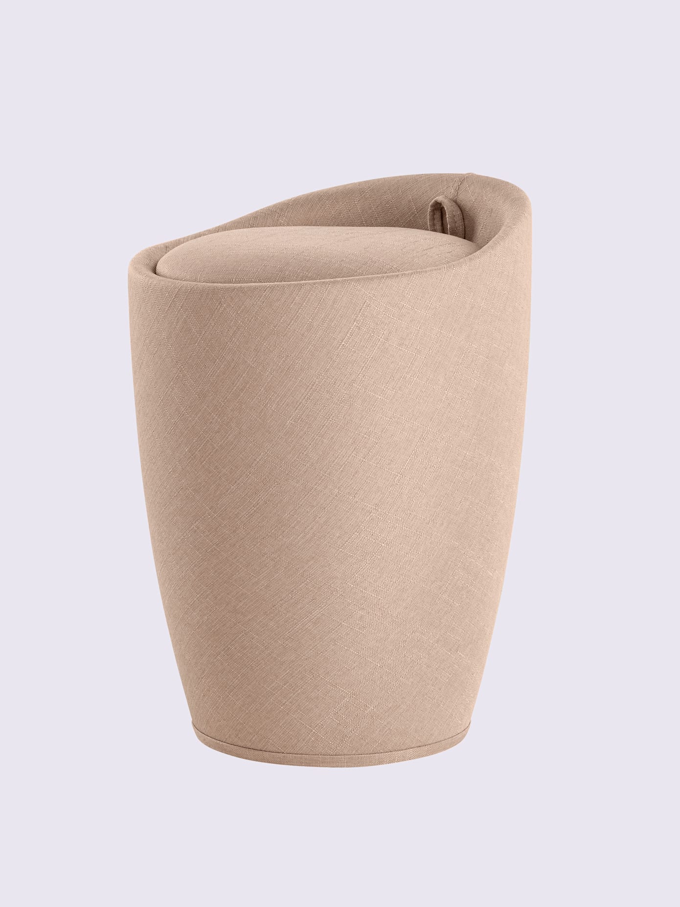 Tabouret et grand compartiment de rangement