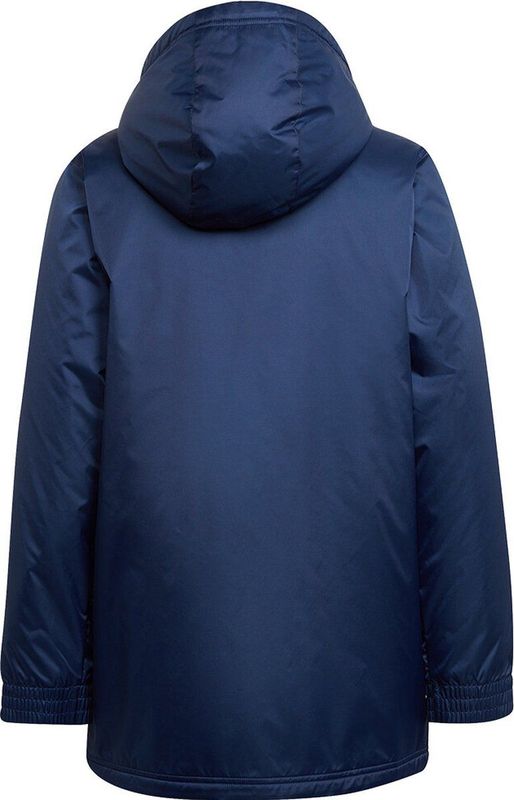 adidas - Entrada 22 - Stadium Jas - Donkerblauw/Wit - 100% Nylon, 90% Gerecycled Polyester
