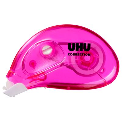 UHU - Mini rouleau correcteur - 5 mm x 6 m - fluo - disponible dans différentes couleurs