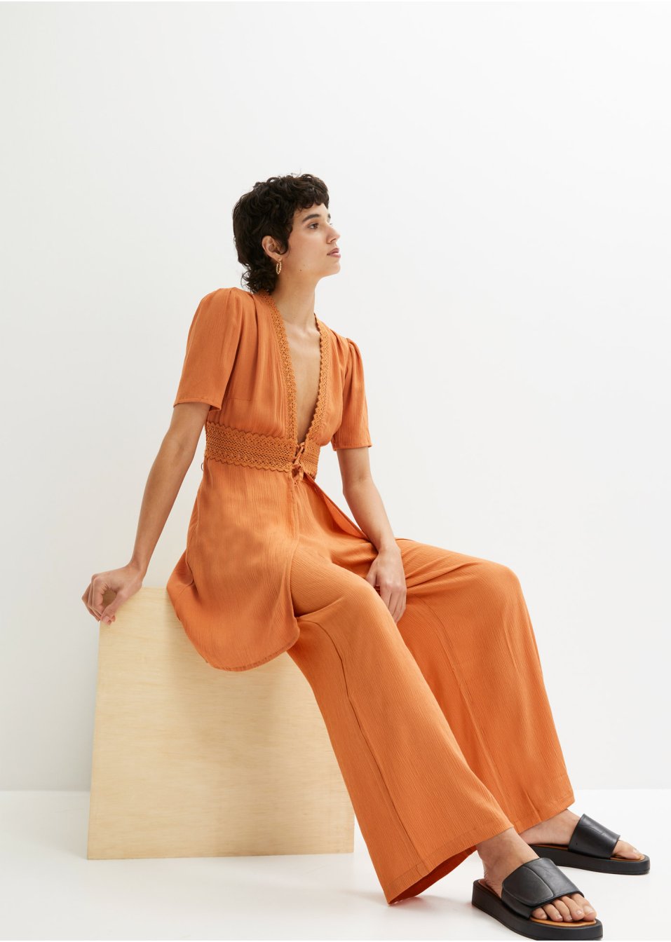 Pantalon en viscose