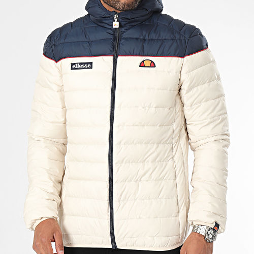 Doudoune Capuche Lombardy SHR13274 Blanc Bleu Marine