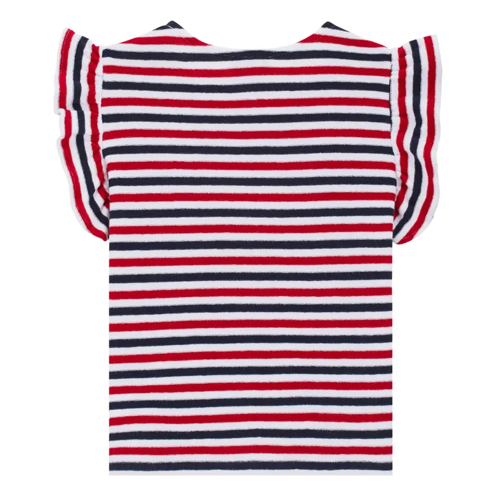 Vilebrequin T-shirt Genny Rayé | Rouge