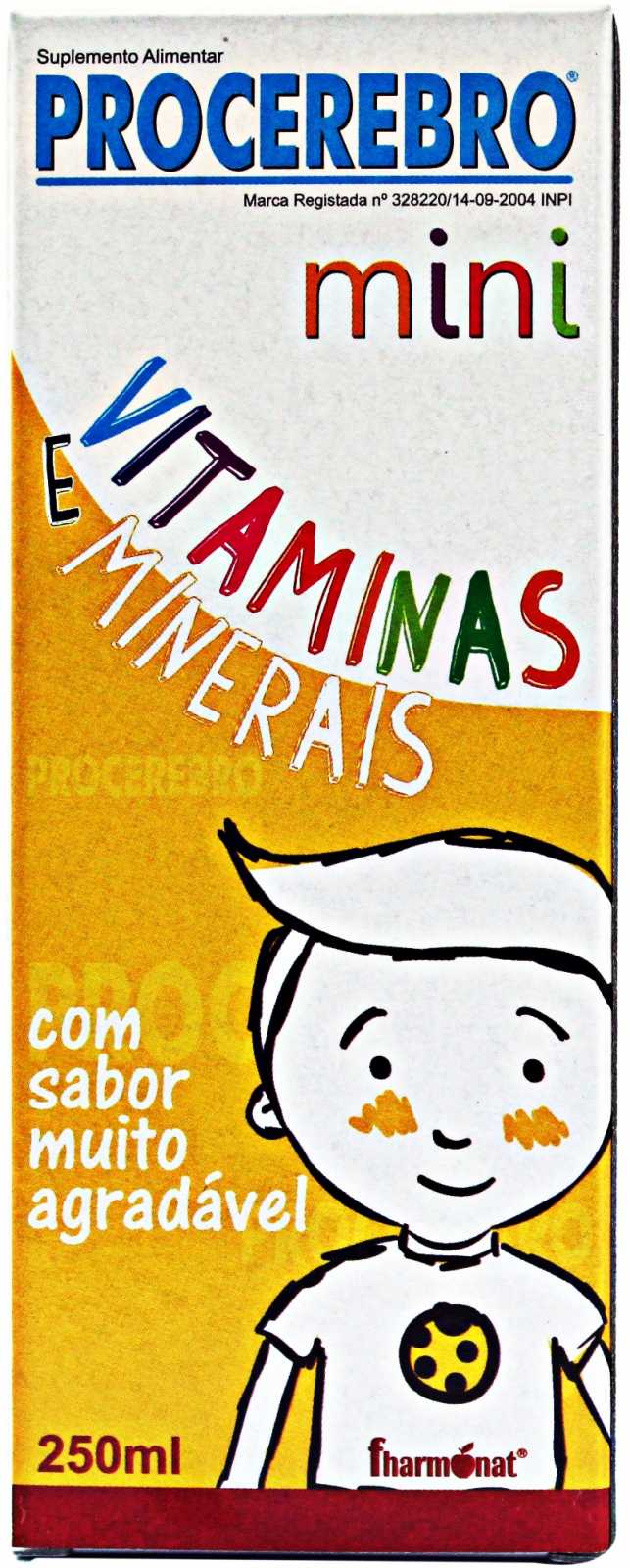 Fharmonat Procerebro Mini Vitaminas e Minerais 250 ml