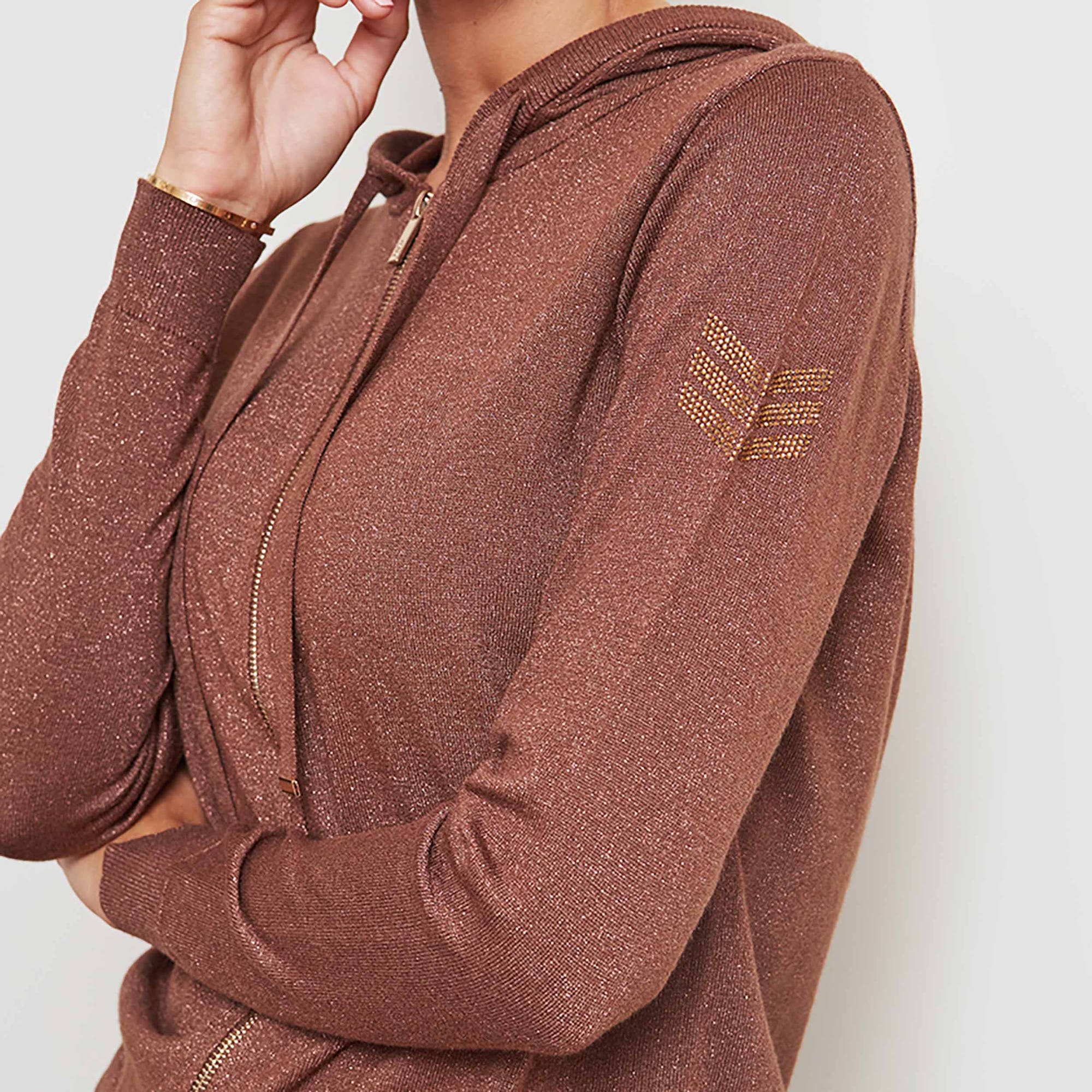 Gilet Femme marron