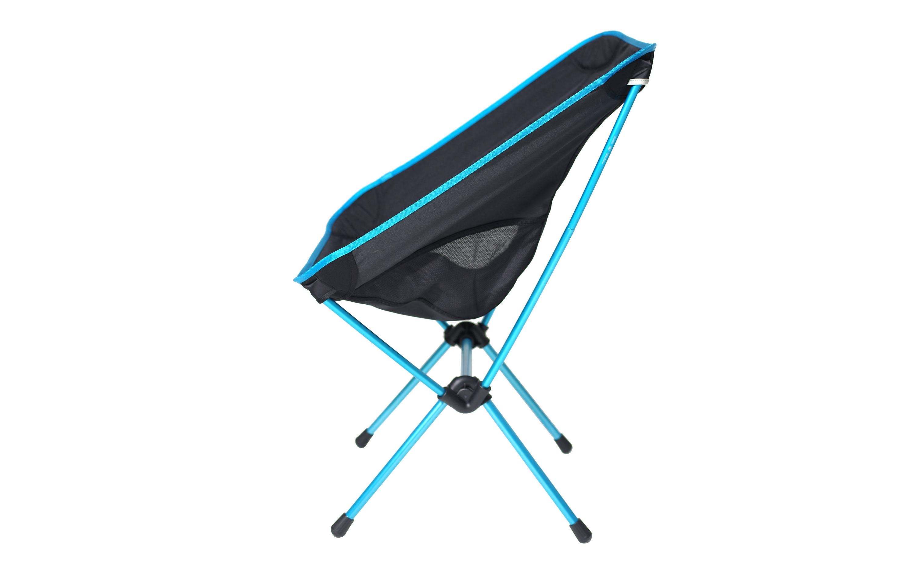 Campingstuhl Chair One XL Black/Cyan BlueLeichter Campingstuhl