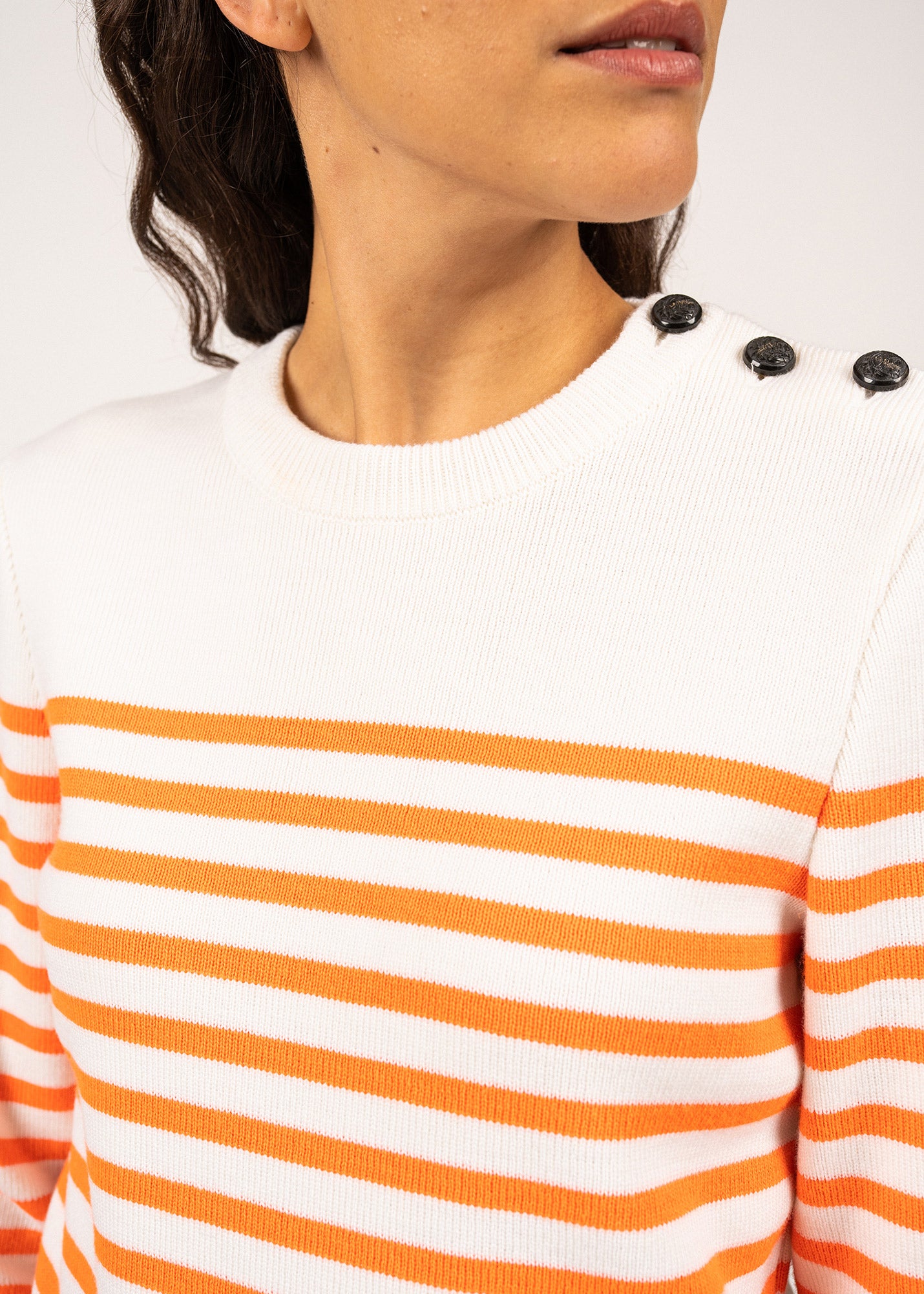 Pull marin rayé Rochefort