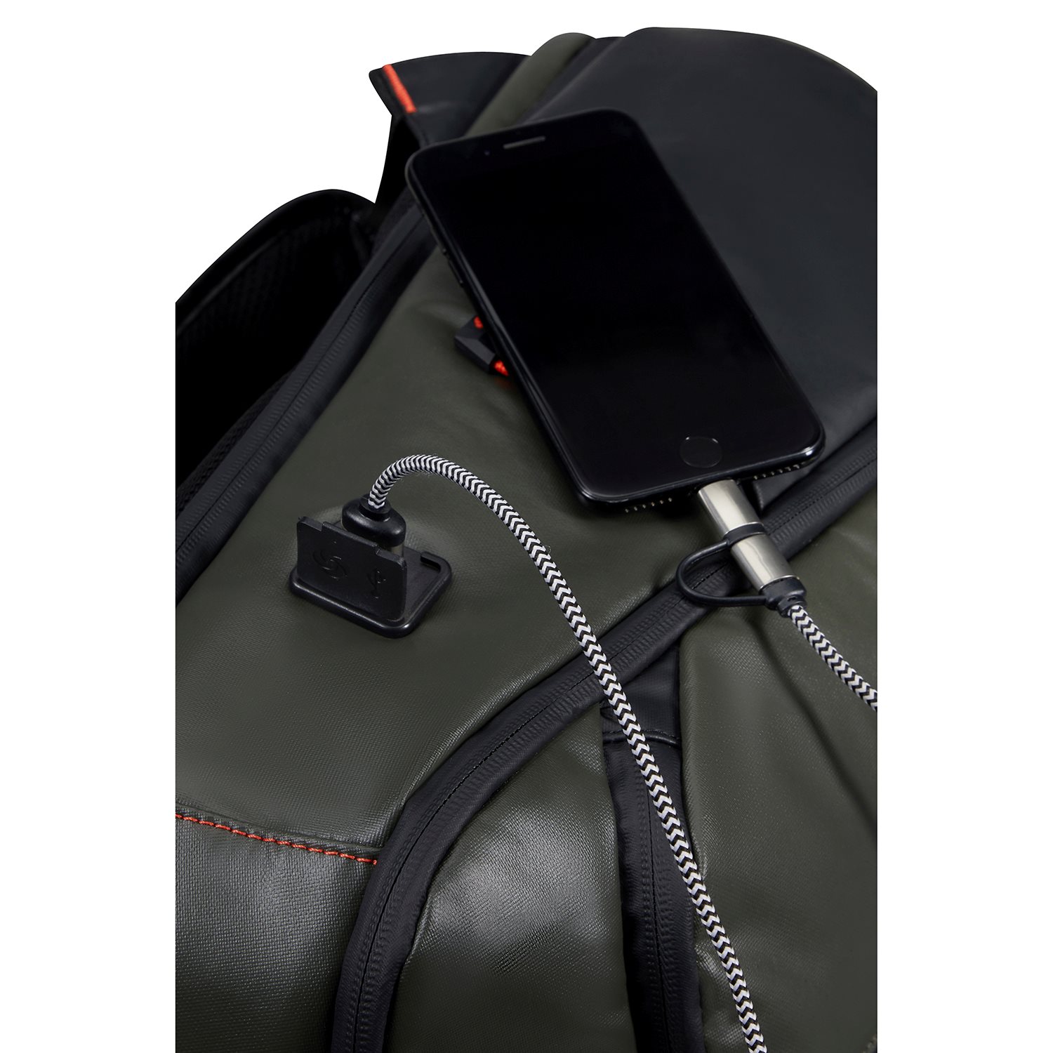 Samsonite Ecodiver Laptop Backpack M USB climbing ivy