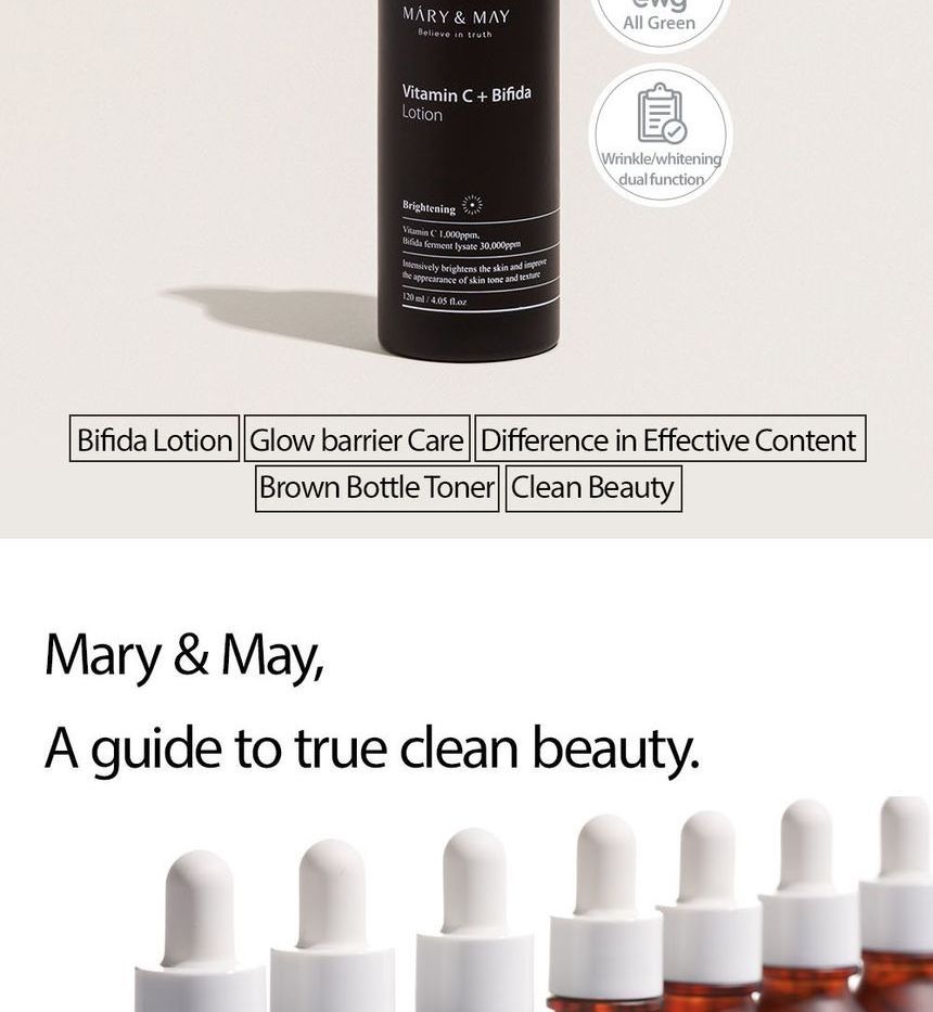 Mary&May - Vitamine C + Bifida Lotion