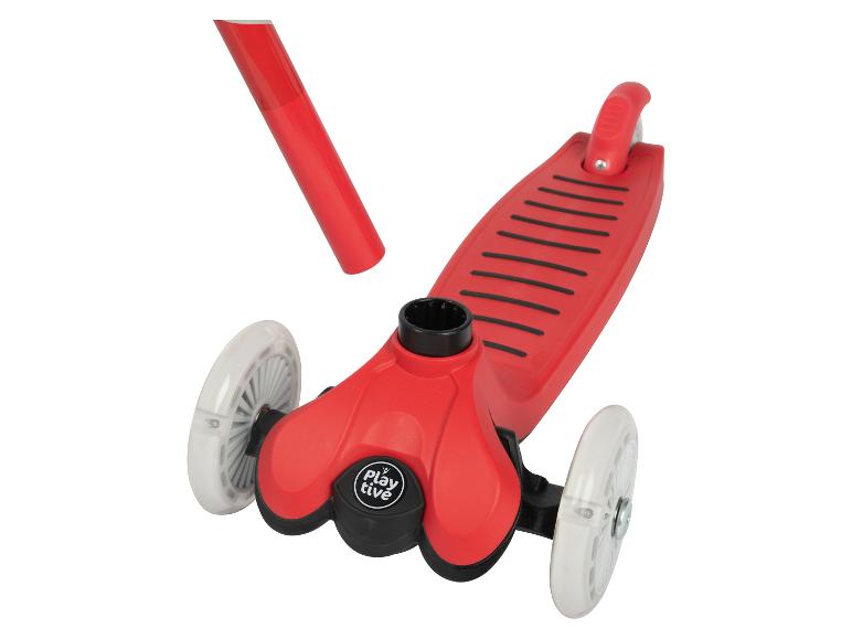 Kinderstep met LED-wielen