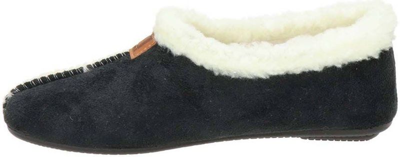 Nelson - Home - Pantoffels - Gevoerd met Imitatiewol - Flexibele Rubberen Zool