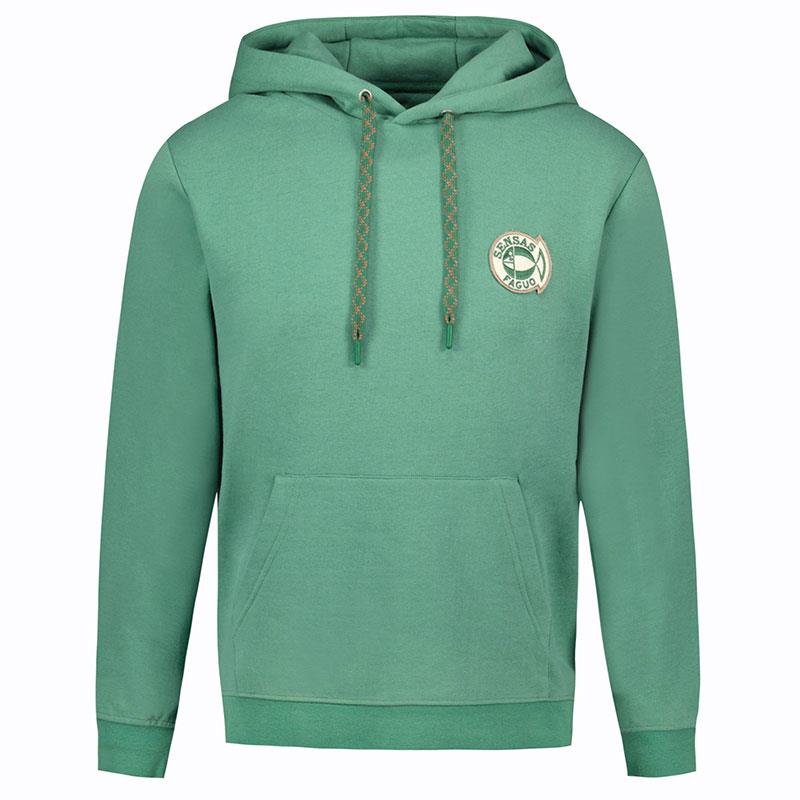 Sweat À Capuche Homme Sensas Faguo Dirac - Vert