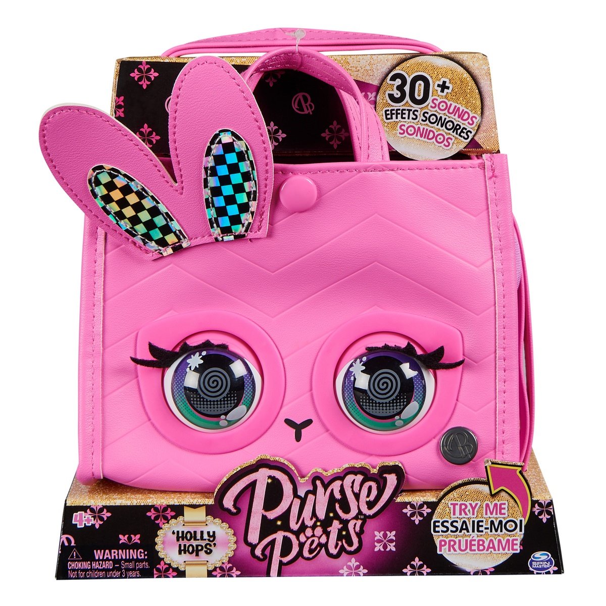 Purse Pets - Sac à main interactif Lapin