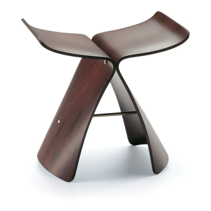 Vitra Tabouret Butterfly - Sori Yanagi | Palissandre