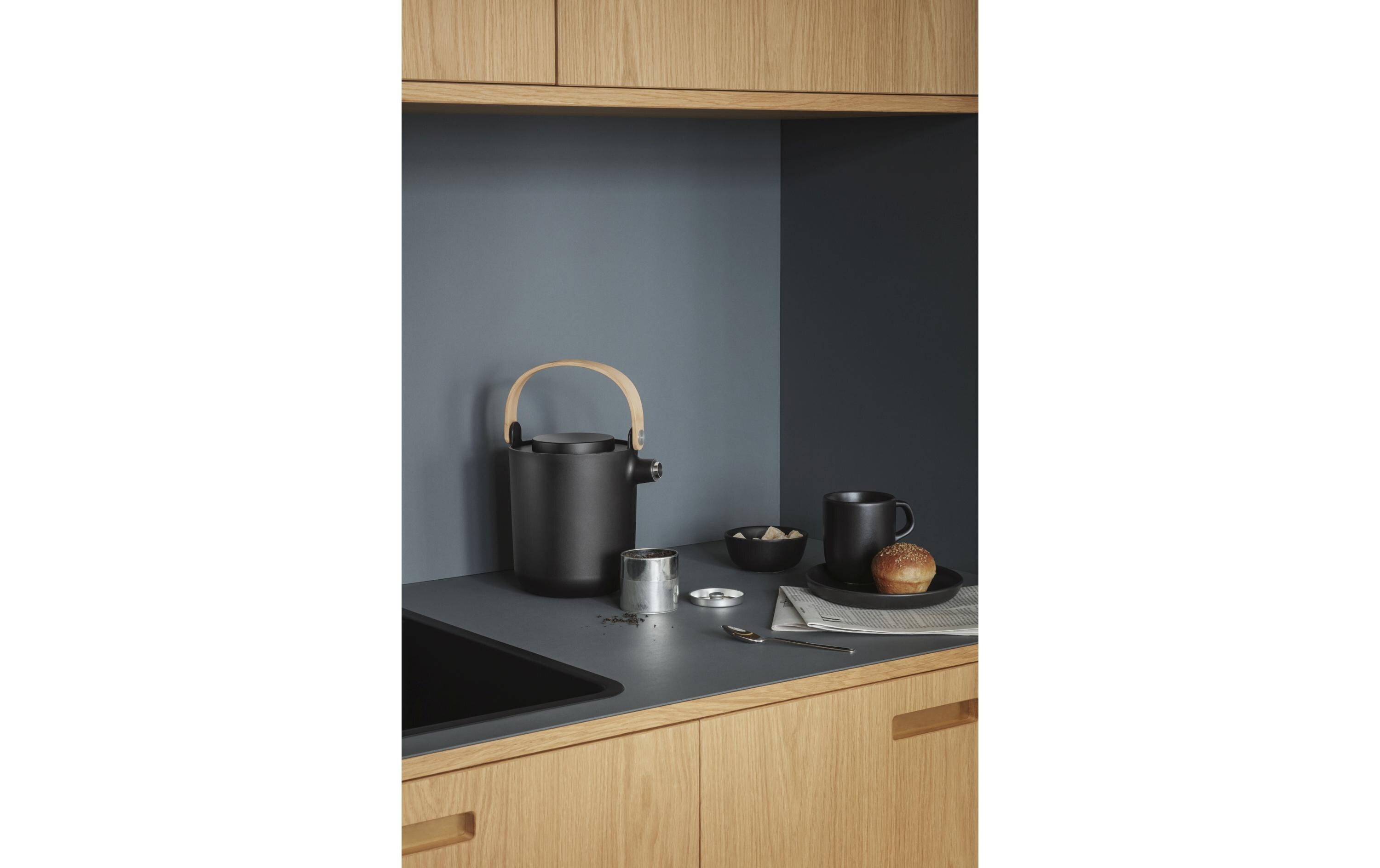 Teebereiter Nordic Kitchen 1 l, SchwarzTeekrug