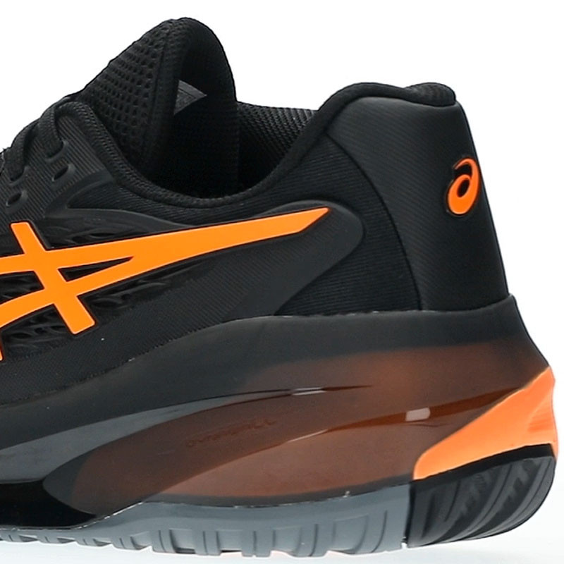 Asics Gel Resolution X noir et orange - Chaussures très résistante
