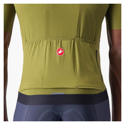 Maillot à Manches Castelli Espresso Homme Vert