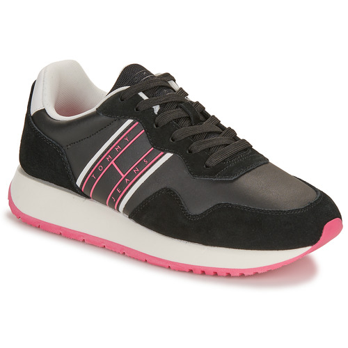 Tommy Jeans - TJW EVA RUNNER MAT MIX ESS - Noir / Rose