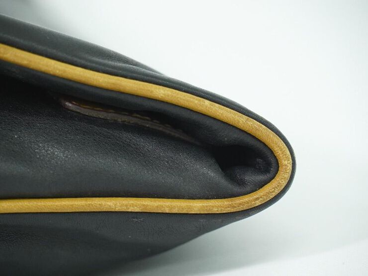 Celine Vintage Celine Clutch Black