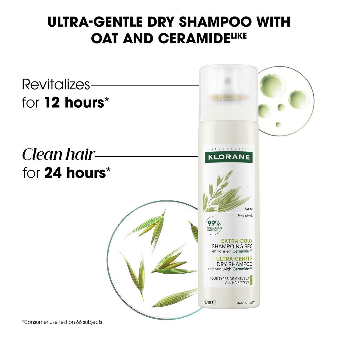 KLORANE  Champô Seco Aveia e Ceramidas - 150ml