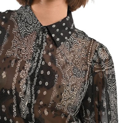 Chemise à manches longues femme L370CH LILI SIDONIO