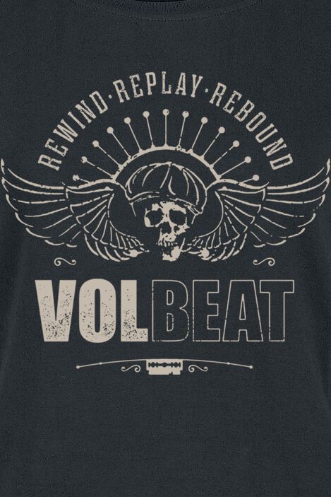 Skullwing - Rewind, Replay, Rebound | Volbeat T-Shirt Manches courtes