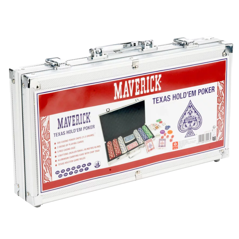 Malette de Poker 300 jetons 11.5g - Maverick