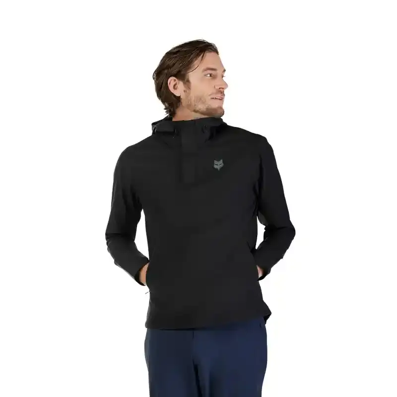 Fox Ranger Wind Pullover MTB Fietsjack Zwart Heren