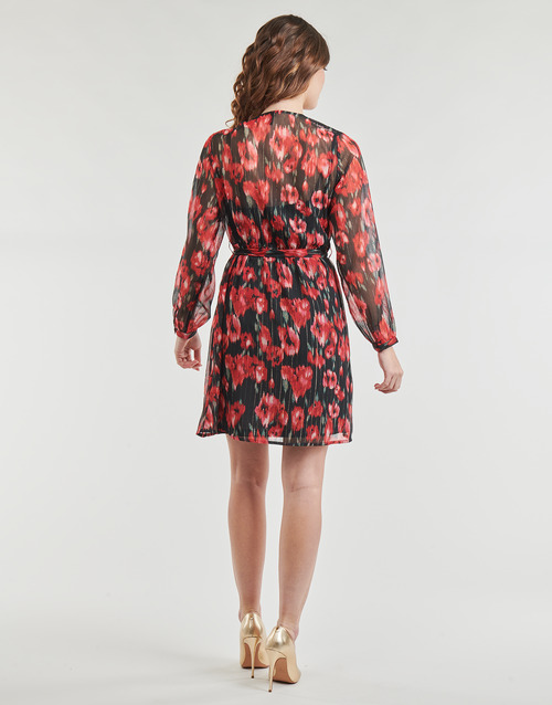 Only - ONLMARISE LUREX L/S STRING TOP CS PTM - Rouge