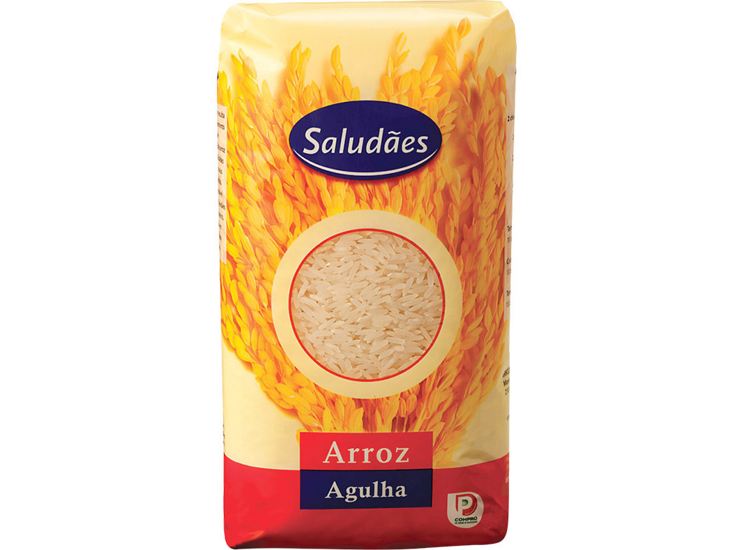 ARROZ AGULHA SALUDÃES EXTRA LONGO 1KG