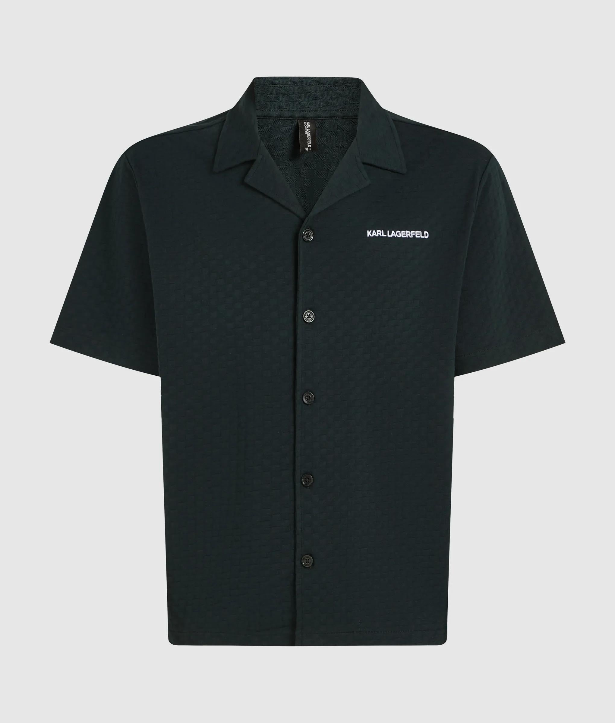 Geruite strandshirt