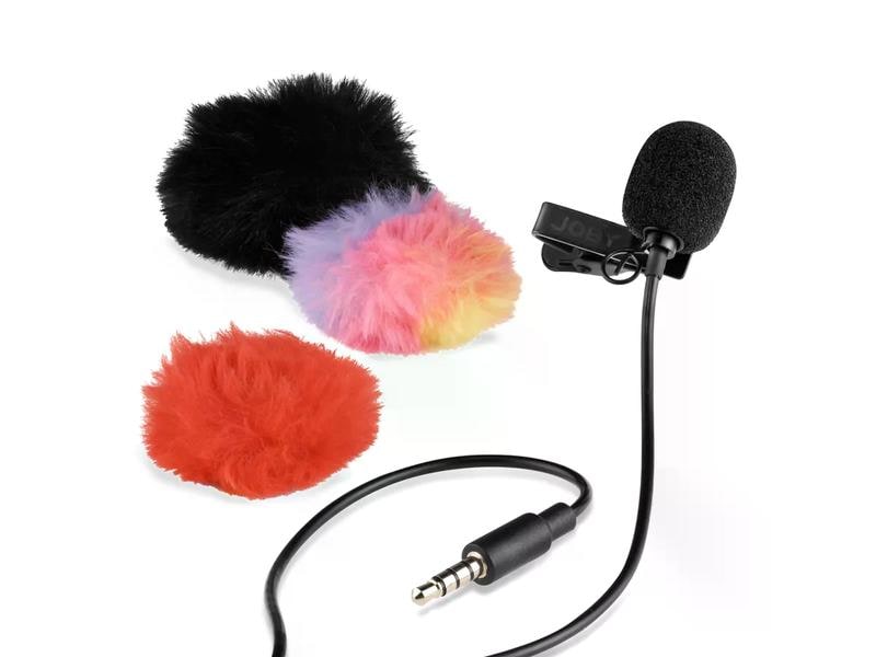 Joby Mikrofon Wavo Lav Mobile Ausgelegt für schnelles und einfaches Einrichten für Aufnahmen mit hochwertiger Tonqualität bei Video-Blogs, Interviews, Vide-Chats usw.