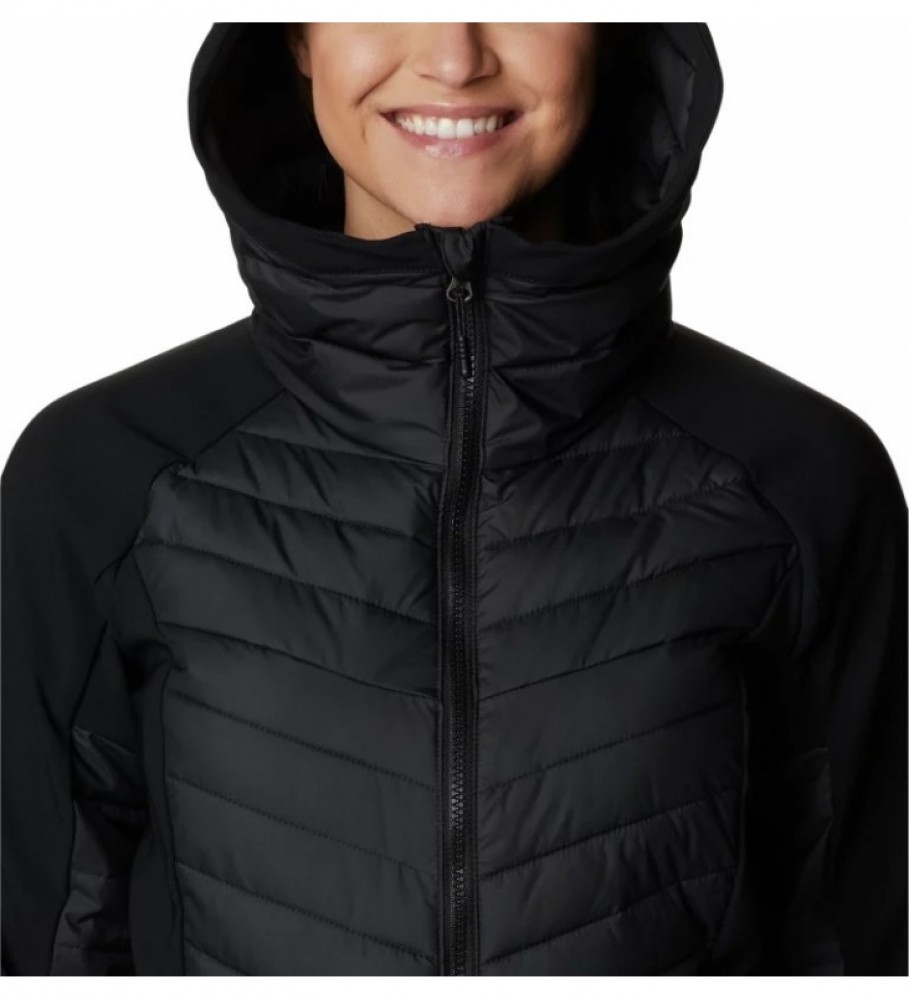 Jaqueta híbrida Columbia Powder Lite, preta