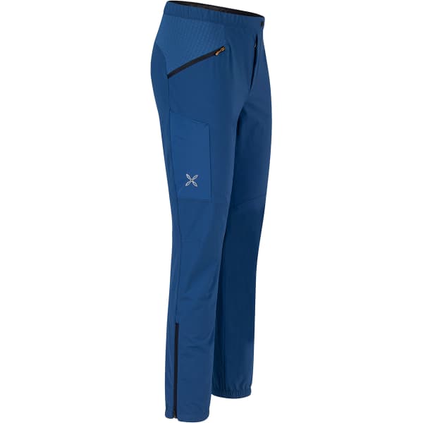 Pantalon ski de randonnée MONTURA PEAK PANTS DEEP BLUE/ORANGE