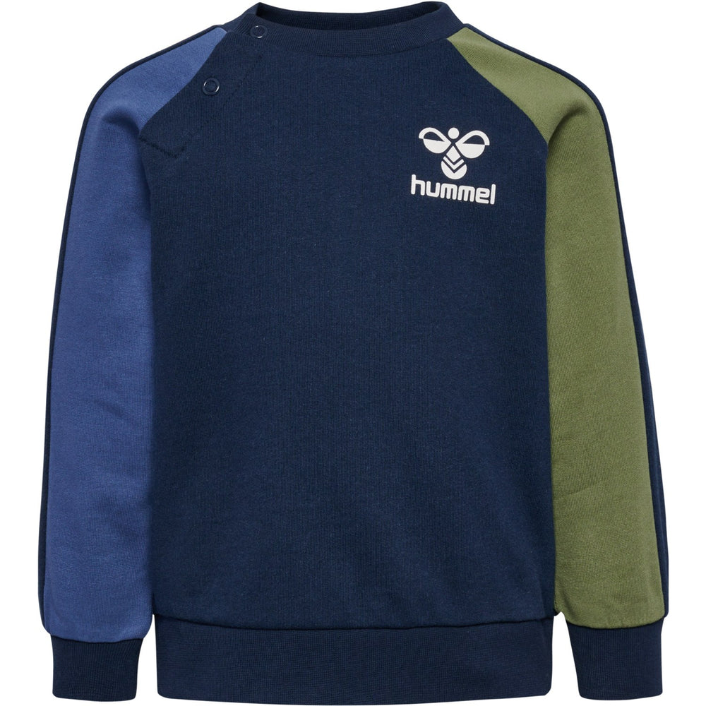 Køb Hummel Black Iris Assym Sweatshirt