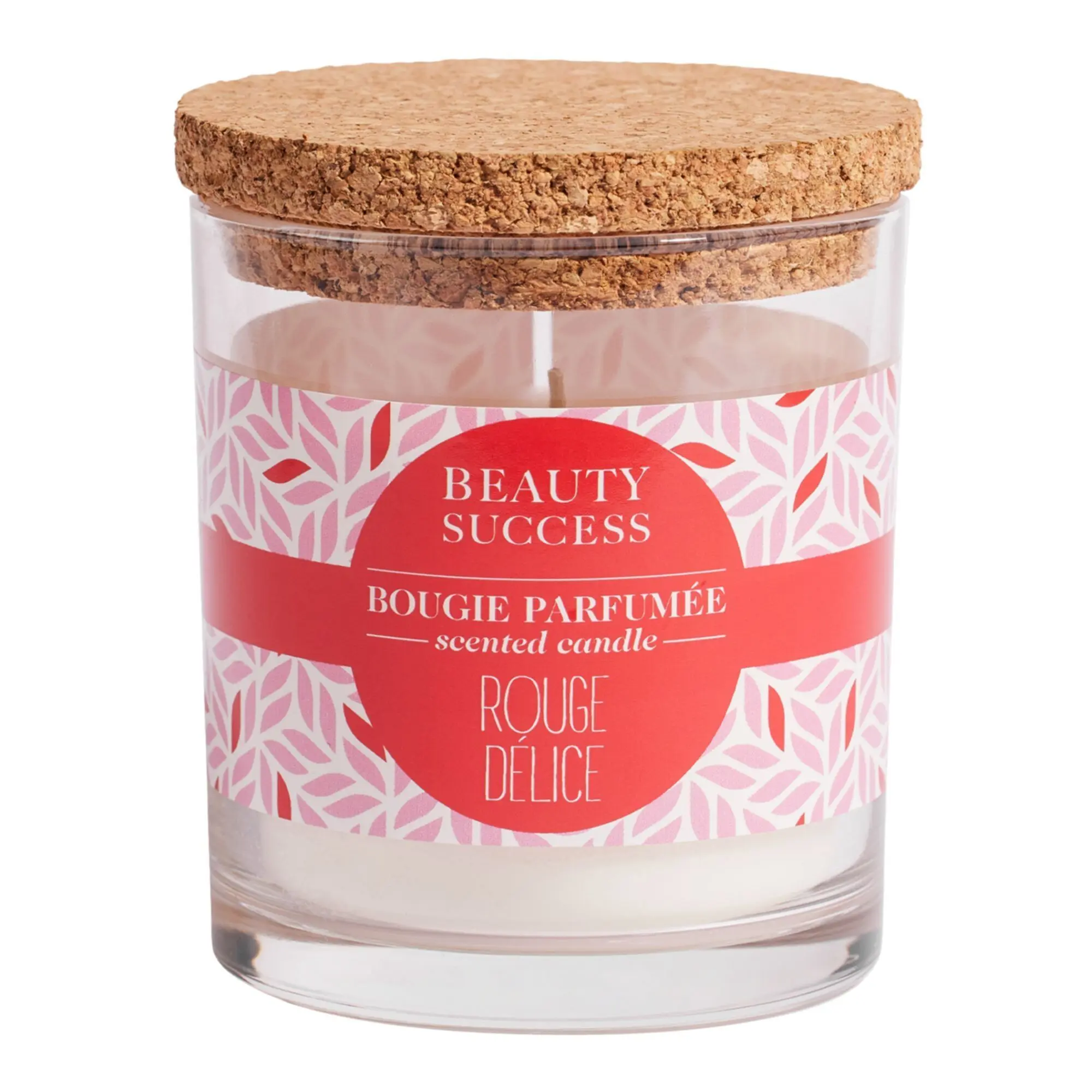 Beauty Success - Rouge Délice Bougie Parfumée 100g - Bougie
