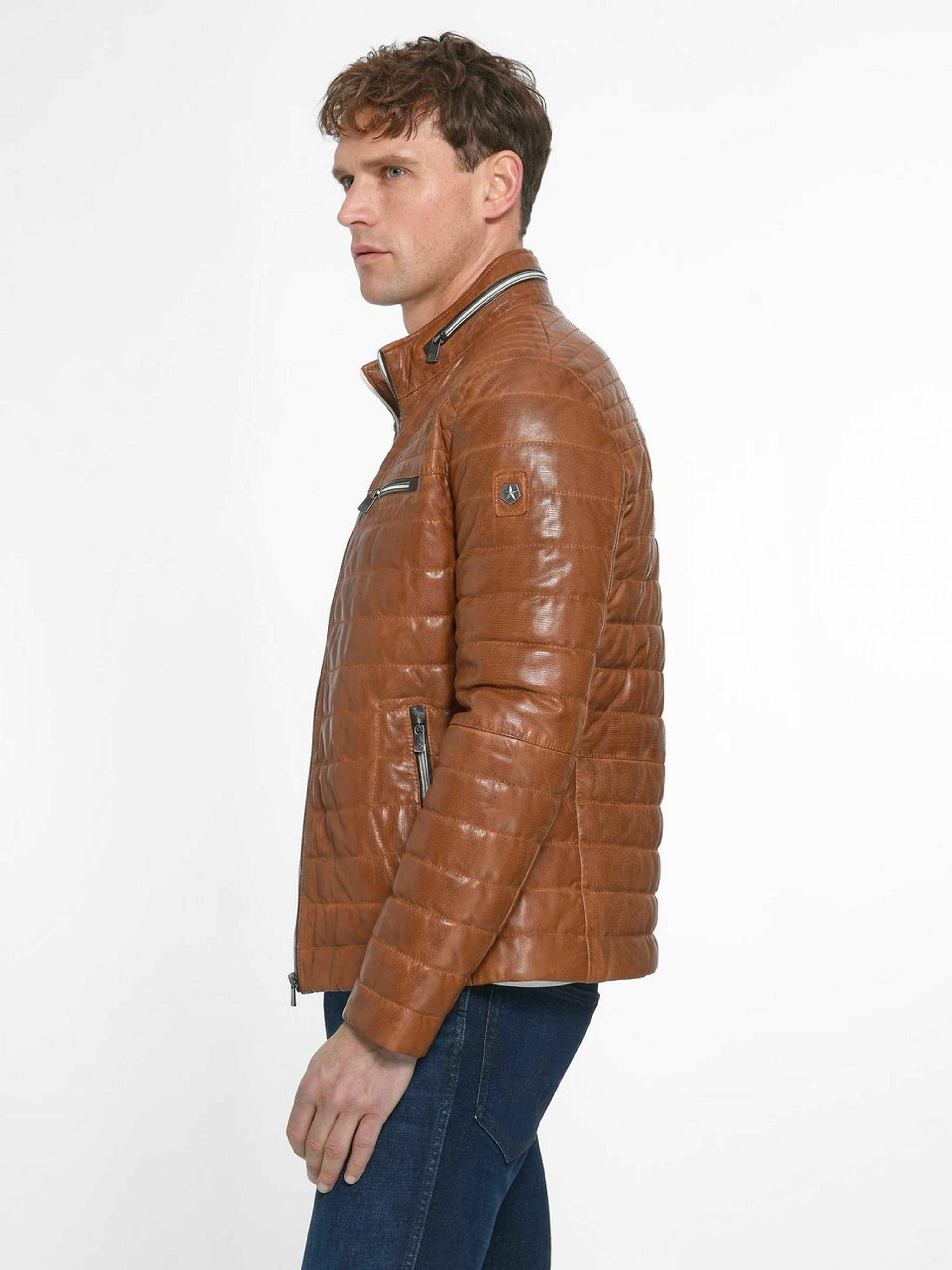 Lederjacke