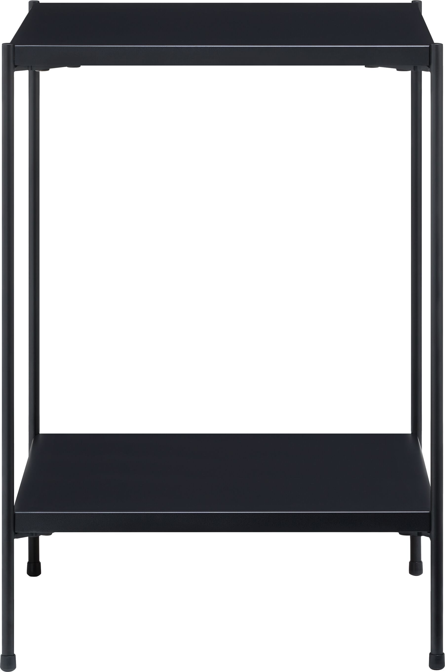 MALA Nachttisch - Schwarz / B: 40.0 cm x T: 40.0 cm x H: 59.0 cm