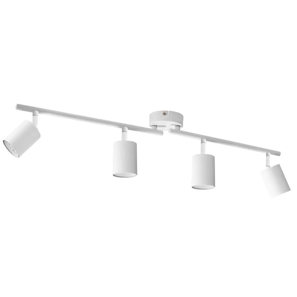 NYANDO - Plafondlamp set van 4 - Wit - Metaal